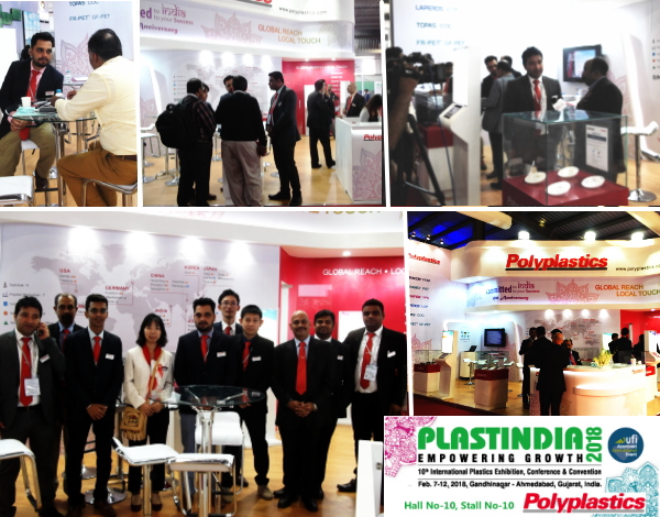 Thank you for visiting us at PLASTINDIA 2018