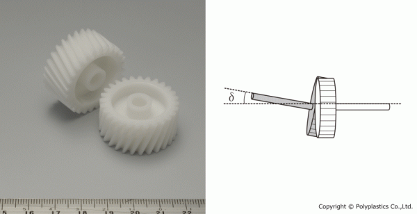 Offers Design Techniques Know-How Reduce Noise in POM Helical Gears | News | Global Website